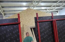 Afacere la cheie, fabrica pentru producere de case pe structura de lemn tip timberframe, 500mp, Covaci