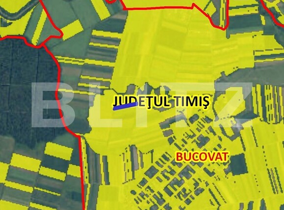 Teren de vânzare Bucovat - 135835TV | BLITZ Timișoara | Poza1