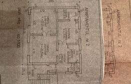 Apartament 2 camere in vila,100 mp utili, pe Aleea Ghirodei