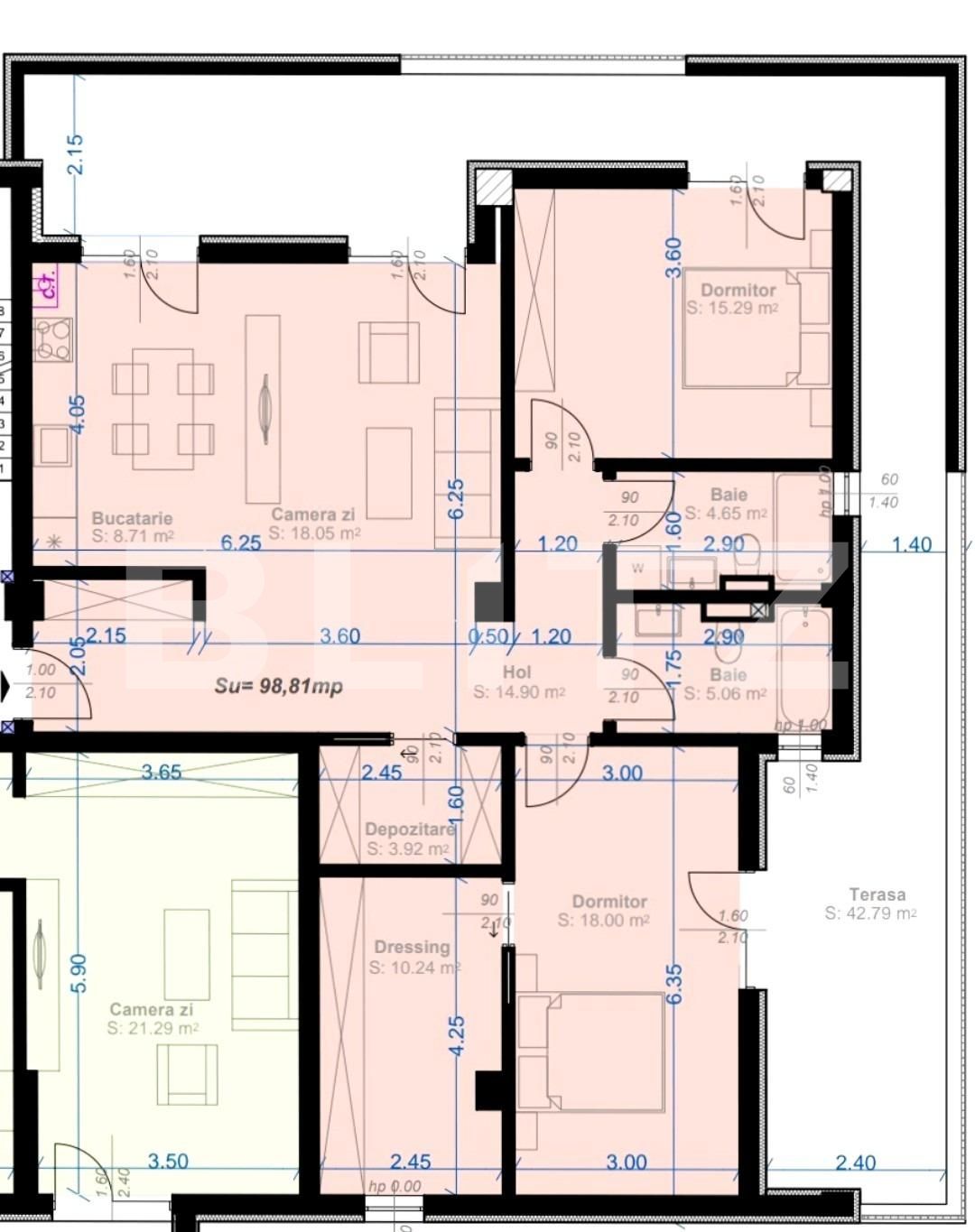 Apartament de vânzare 3 camere Aradului - 138308AV | BLITZ Timișoara | Poza1