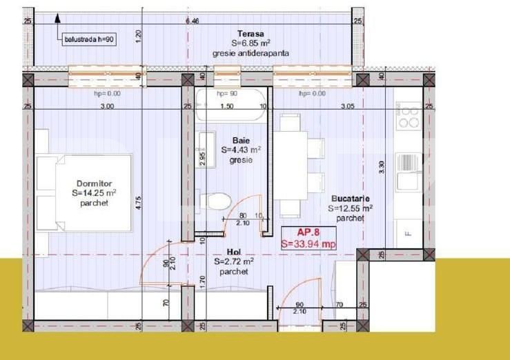 Garsonieră de vânzare Calea Urseni - 139005AV | BLITZ Timișoara | Poza1