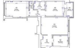 Apartament 3 camere, 60 mp,  PIATA VICTORIEI