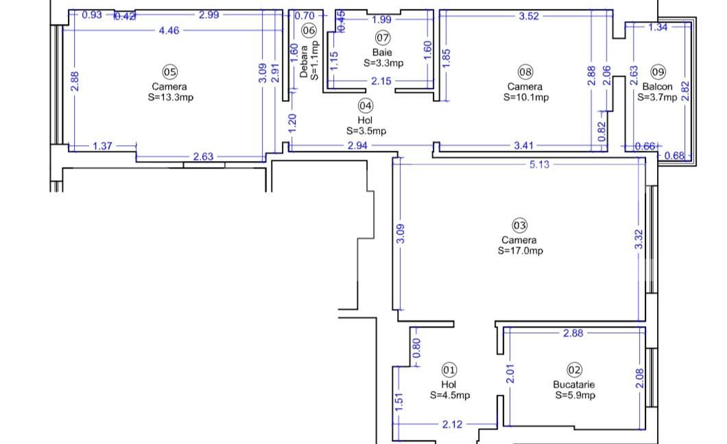 Apartament de vânzare 3 camere P-ta Victoriei - 139308AV | BLITZ Timișoara | Poza6