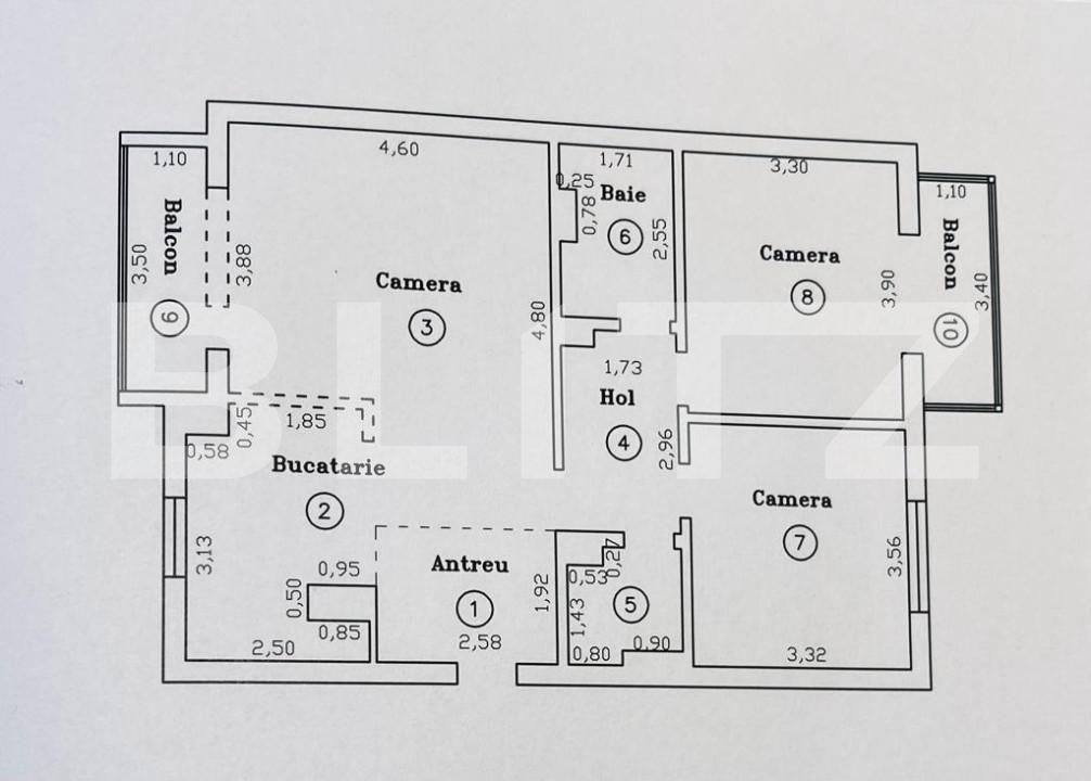 Apartament de vânzare 3 camere Steaua - 140043AV | BLITZ Timișoara | Poza8