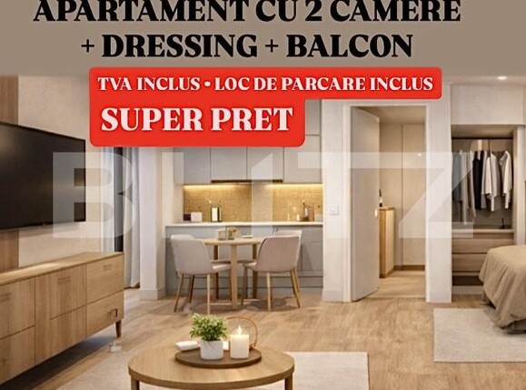 Apartament de vânzare 2 camere Giroc - 140180AV | BLITZ Timișoara | Poza1