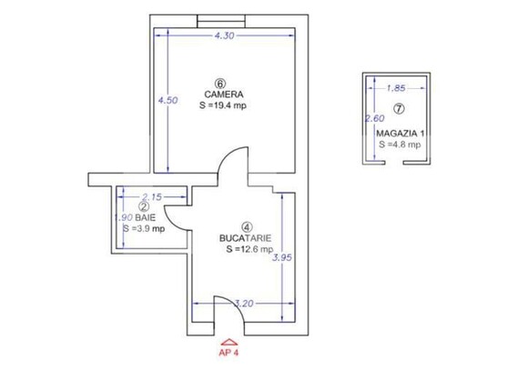 Garsonieră de vânzare Balcescu - 140190AV | BLITZ Timișoara | Poza2
