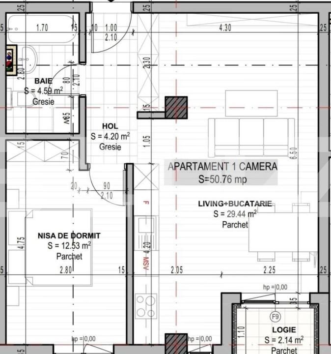 Apartament de închiriat 2 camere Torontalului - 140378AI | BLITZ Timișoara | Poza5