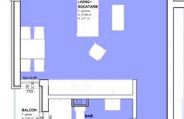 Apartament de 2 camere, 52mp utili, Zona Torontalului