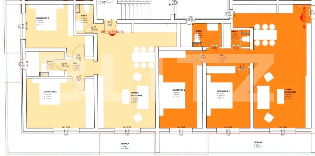 Apartament de vânzare 3 camere Torontalului - 140479AV | BLITZ Timișoara | Poza2