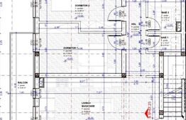 Apartament de 3 camere, 67 mp, Torontalului