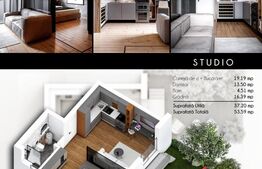 APARTAMENT TIP STUDIO CIARDA ROSIE 37MP+CURTE DE 15MP