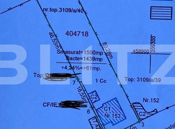 Teren de vânzare Exterior Sud - 140626TV | BLITZ Timișoara | Poza1