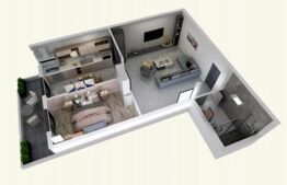 Apartament de 2 camere, 56mp utili, cochet, cu parcare, Torontalului