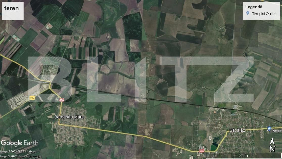 Teren de vânzare Exterior Vest - 144267TV | BLITZ Timișoara | Poza1