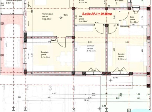 Apartament de vânzare 3 camere Giroc - 144653AV | BLITZ Timișoara | Poza1