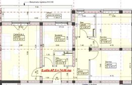 Apartament cu 3 camere, 74mp, zona Giroc