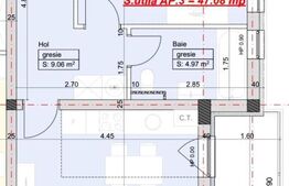 Apartament cu 2 camere, 47mp, zona Giroc
