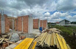 Casă individuala, 4 camere, 120 mp, P+1E, St = 400 mp, Giarmata Vii