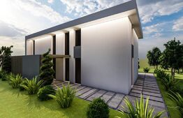 Casă individuala, 4 camere, 120 mp, P+1E, St = 400 mp, Giarmata Vii