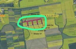 Teren intravilan de 593mp, cu front de aproximativ 20ml, in zona Utvin