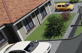 Duplex 4 camere, 2 bai, 90mp, 382 mp teren, Mosnita Noua