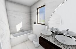 Casă insiruită, 4 camere, P+E, Su = 88mp, St = 90mp, Giroc