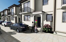 Casă insiruită, 4 camere, P+E, Su = 88mp, St = 90mp, Giroc