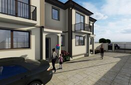 Casă insiruită, 4 camere, P+E, Su = 88mp, St = 90mp, Giroc