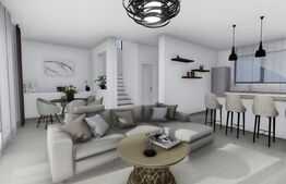 Casă insiruită, 4 camere, P+E, Su = 88mp, St = 90mp, Giroc