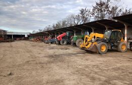 Ocazie, ferma agricola, 598 HA teren, masini agricole, spatii depozitare, Recas