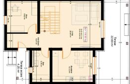 Casa insiruita, 120mp utili, teren 250 mp, in Chisoda