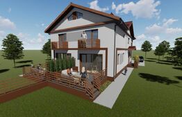 Duplex 4 camere, 140 mp utili, suprafata teren 300 mp, Giroc