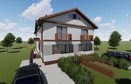 Duplex 4 camere, 140 mp utili, suprafata teren 300 mp, Giroc