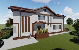 Duplex 4 camere, 140 mp utili, suprafata teren 300 mp, Giroc