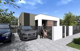 Proiect deosebit! Casa individuala de 100mp, 630mp teren, in Giarmata-Vii