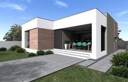 Proiect deosebit! Casa individuala de 100mp, 630mp teren, in Giarmata-Vii