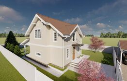 Casa individuala, 90 mp utili, 900mp teren, Giarmata!