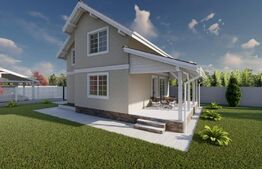 Casa individuala, 90 mp utili, 900mp teren, Giarmata!