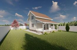 Casa individuala, 90 mp utili, 900mp teren, Giarmata!