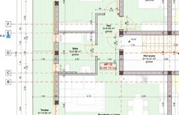 Apartament de 3 camere, 70 mp,  terasa 30 mp, zona Braytim