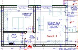 Apartament 2 camere, 49mp, zona Dumbravita