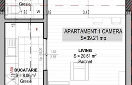 Apartament 39 mp, imobil nou, lift, zona Torontalului