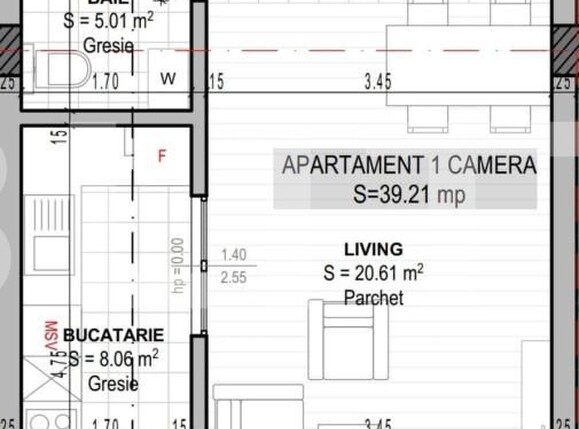 Garsonieră de vânzare Torontalului - 154008AV | BLITZ Timișoara | Poza2
