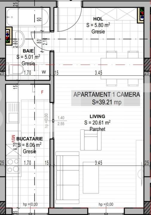 Garsonieră de vânzare Torontalului - 154008AV | BLITZ Timișoara | Poza2