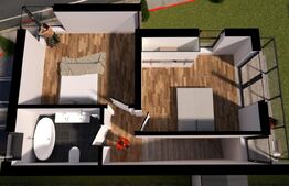 Duplex despartit prin camera tehnica, Mosnita Noua!