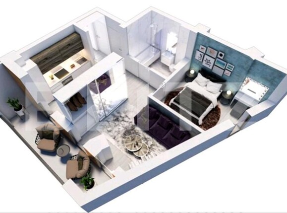 Garsonieră de vânzare Aradului - 156011AV | BLITZ Timișoara | Poza1