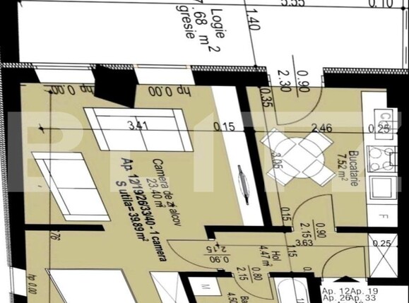 Garsonieră de vânzare Aradului - 156011AV | BLITZ Timișoara | Poza2