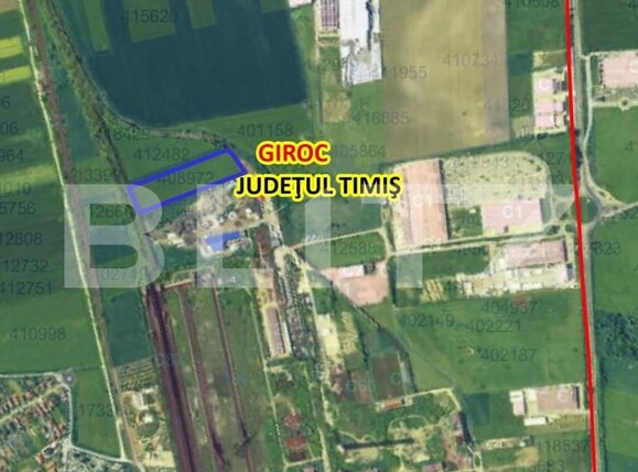 Teren de vânzare Giroc - 158194TV | BLITZ Timișoara | Poza1