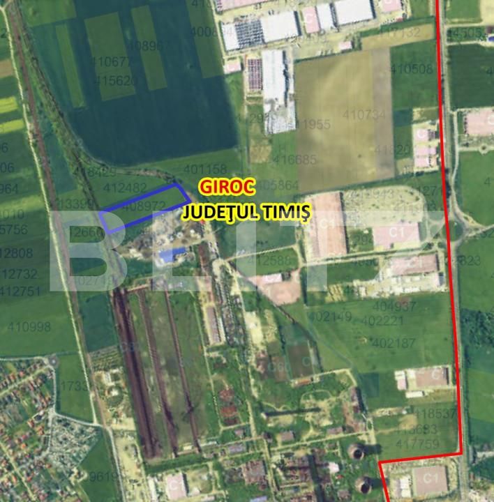 Teren de vânzare Giroc - 158194TV | BLITZ Timișoara | Poza1