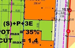 Parcela Teren in PUZ Aprobat pt. Constructie, 2 Blocuri in regim S+P+3E, BRAYTIM